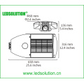 120W IP66 High Power Outdoor LED Straßenbeleuchtung